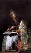 Francisco de goya y Lucientes St Gregory oil